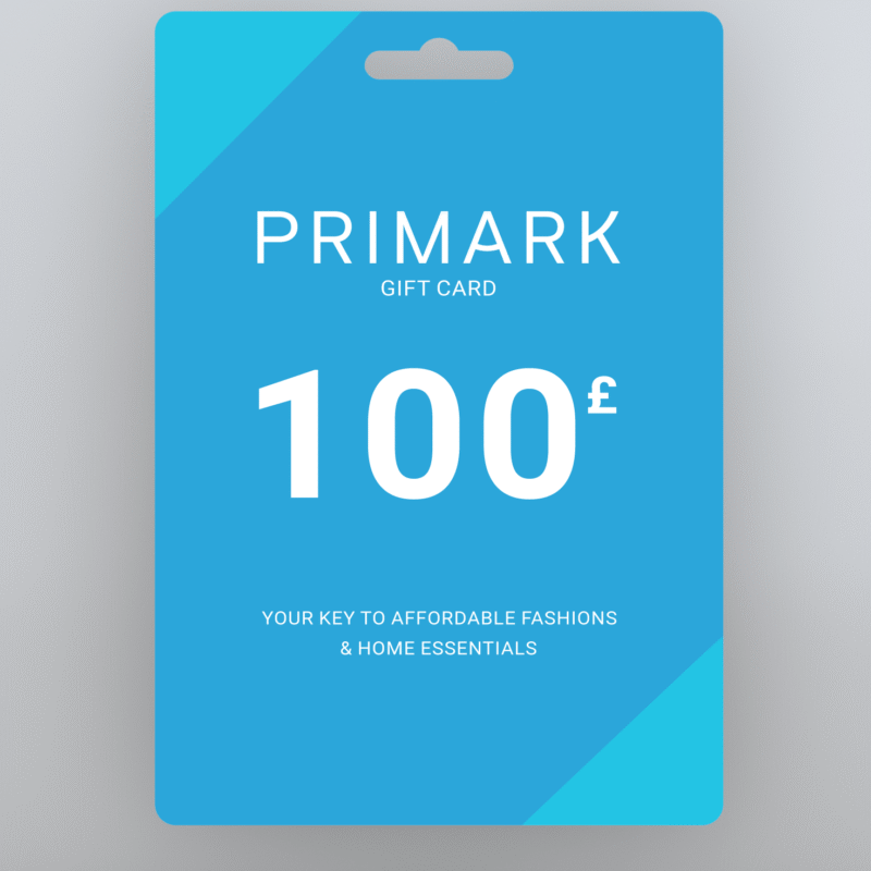 Primark Gift Card – £ 100